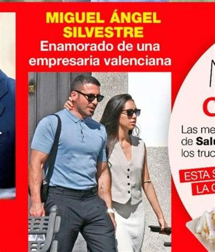Miguel Ángel Silvestre así es Rebeca Toribio, su nueva novia Divinity